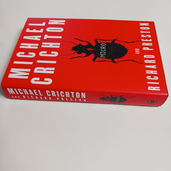 Micro by Michael Crichton & Richard Preston Technology Thriller Suspense Novel - Picture 4 of 7